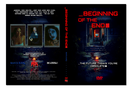 DVD Movie: BEGINNING OF THE END Free Shipping - autographed by Ron Keel