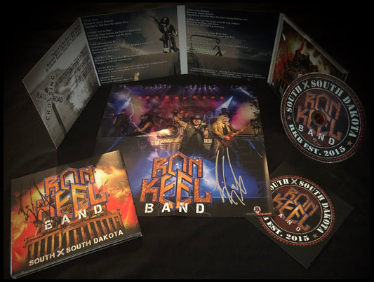 SOUTH X SOUTH DAKOTA Autographed CD w/ fold-out poster