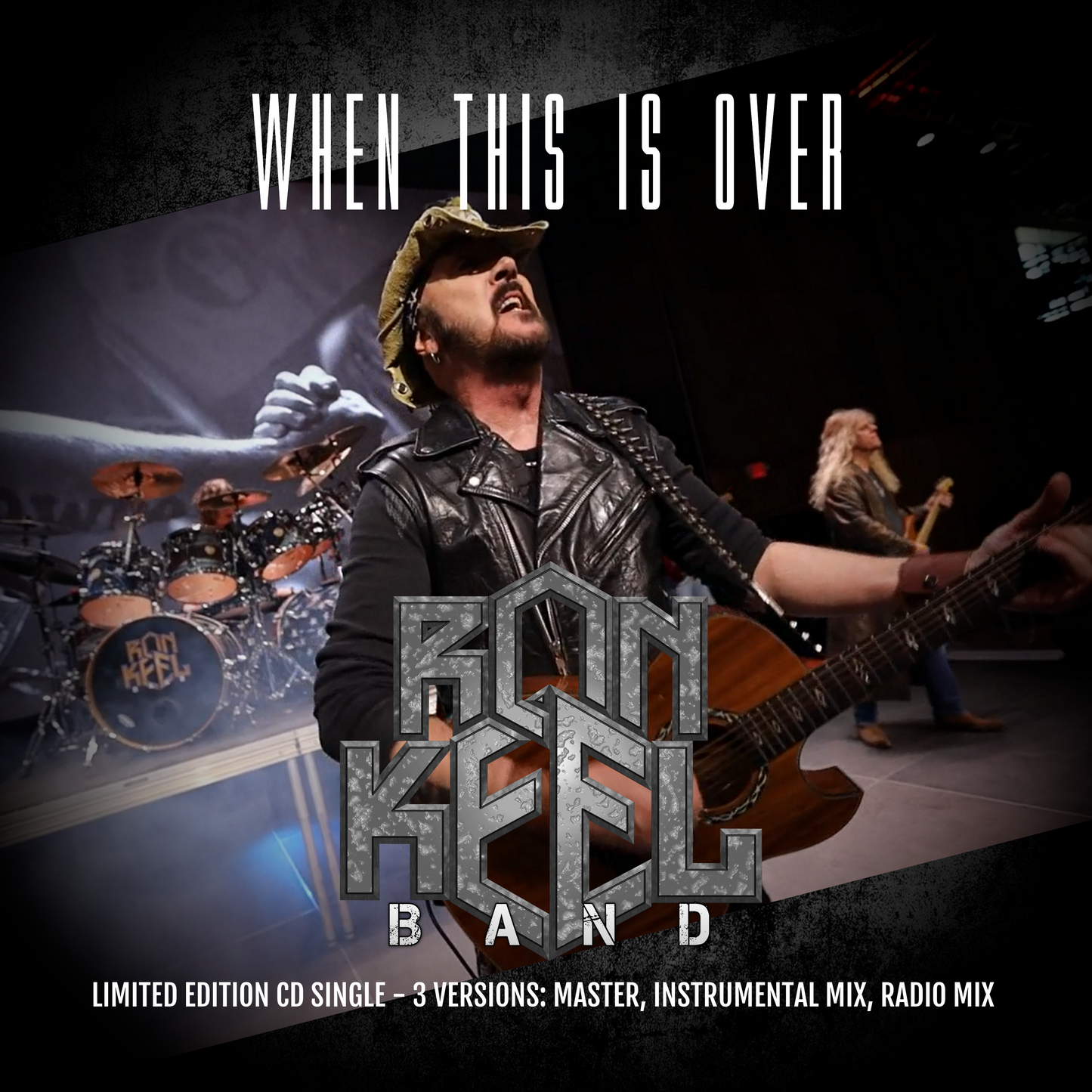 WHEN THIS IS OVER - Ron Keel Band - Signed CD Single (3 tracks)
