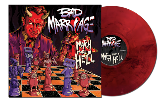 BAD MARRIAGE "Match Made In Hell" Deluxe Vinyl/CD Bundle