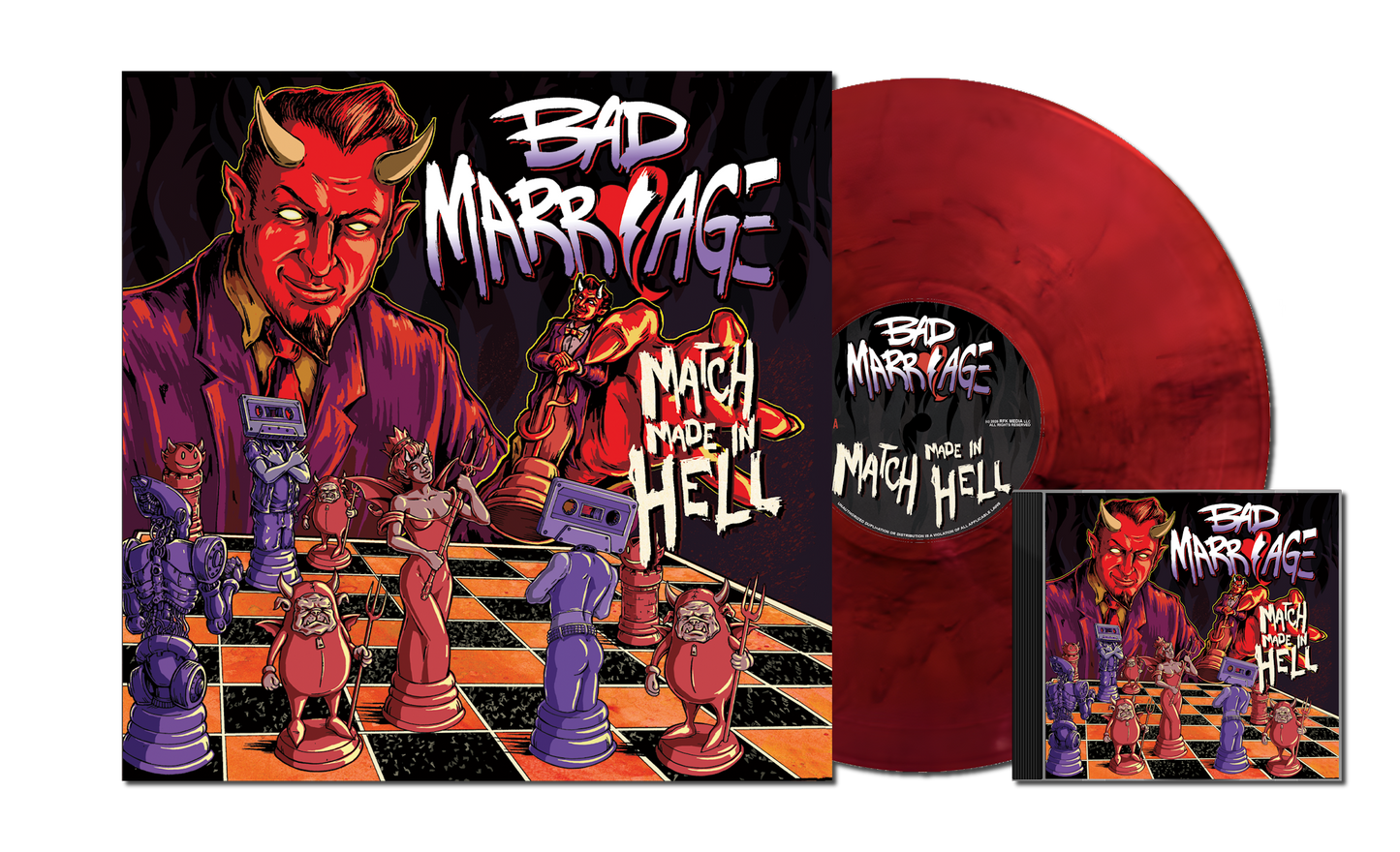 BAD MARRIAGE "Match Made In Hell" Deluxe Bundle