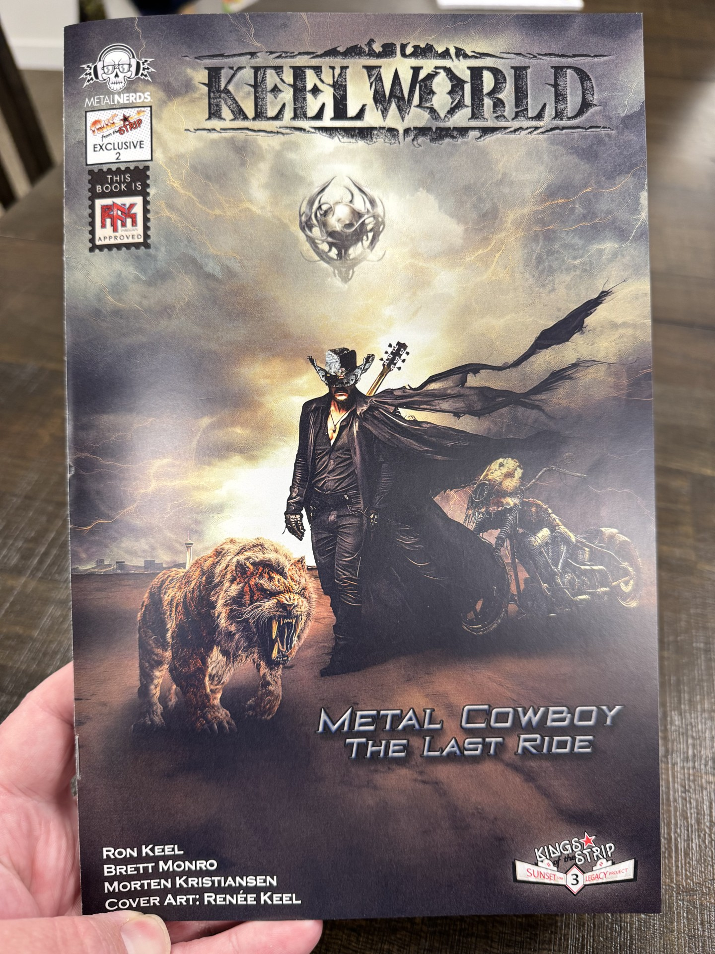 Comic Book: KEELWORLD - Metal Cowboy THE LAST RIDE