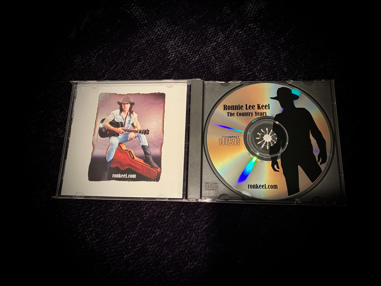 Ronnie Lee Keel THE COUNTRY YEARS Signed CD