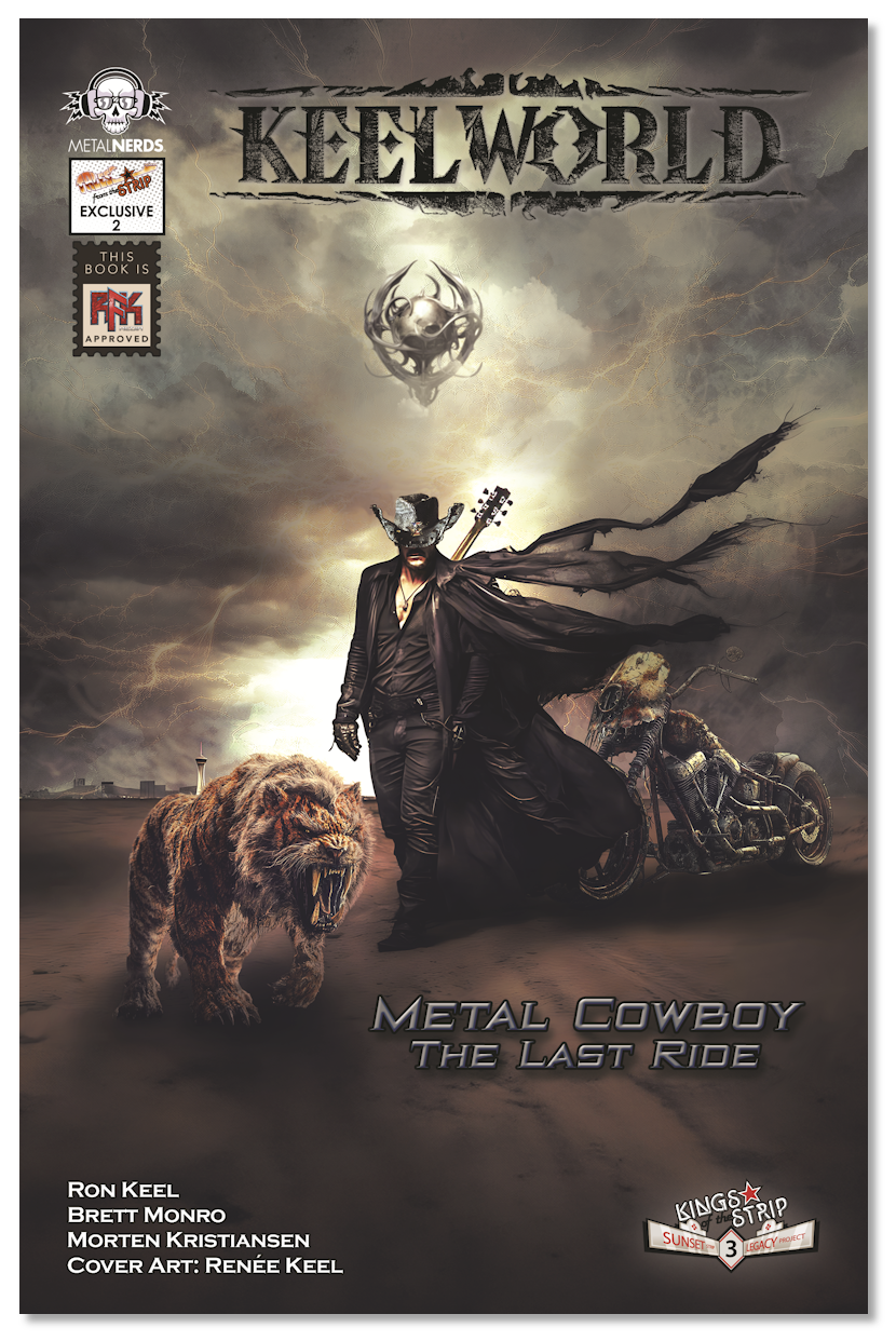 Comic Book: KEELWORLD - Metal Cowboy THE LAST RIDE