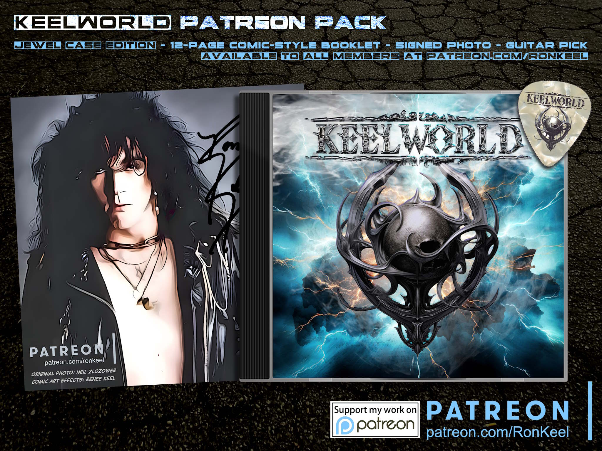 洋楽 KEEL KEELWORLD,” FEATURING ALL NEW MUSIC FROM THE RON KEEL BAND