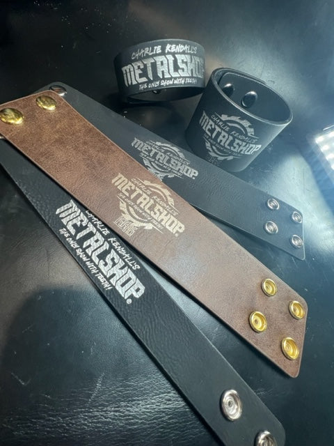 METALSHOP Leather Wristbands