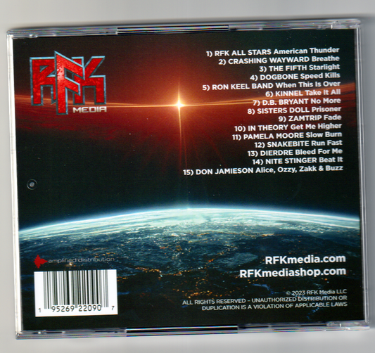 LIVE THE ROCK Volume One CD