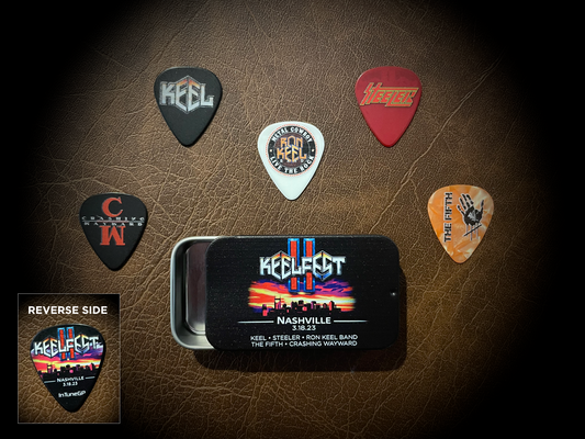 KEELFEST Guitar Pick Collection